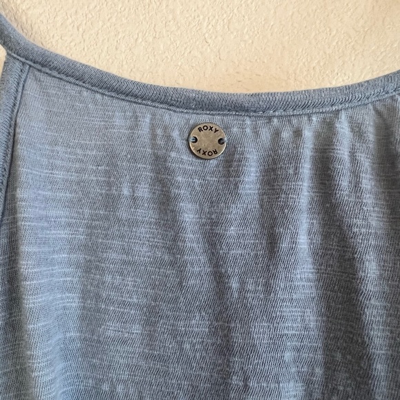 Short Blue Roxy Beach Dress - Picture 4 of 4